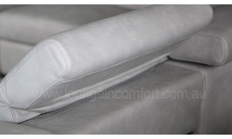 ACCENT KING SIZE CORNER LOUNGE IN FABRIC (BRAND NEW)